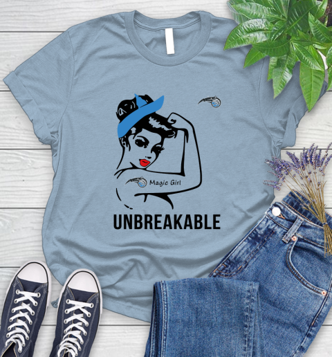 NBA Orlando Magic Girl Unbreakable Basketball Sports Women's T-Shirt 6
