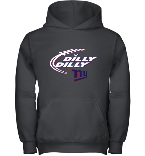 NFL New York Giants Dilly Dilly Football Sports XunOXWmNkMo youth hoodie 43 95 151514 front black