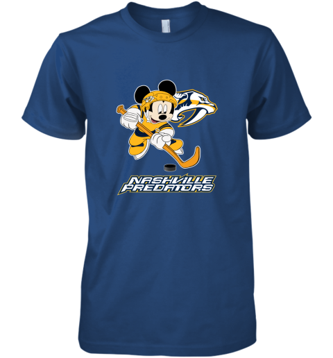 NHL Hockey Mickey Mouse Team Nashville Predators Sweatshirt 