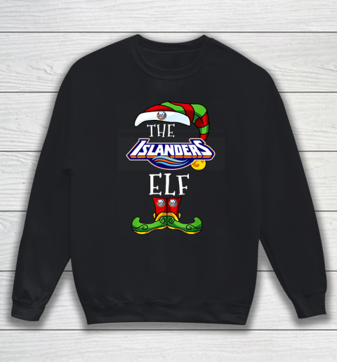 New York Islanders Christmas ELF Funny NHL Sweatshirt
