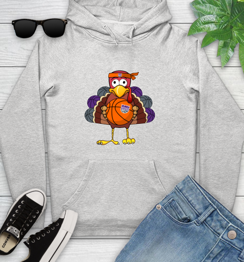 Sacramento Kings Turkey thanksgiving day Youth Hoodie