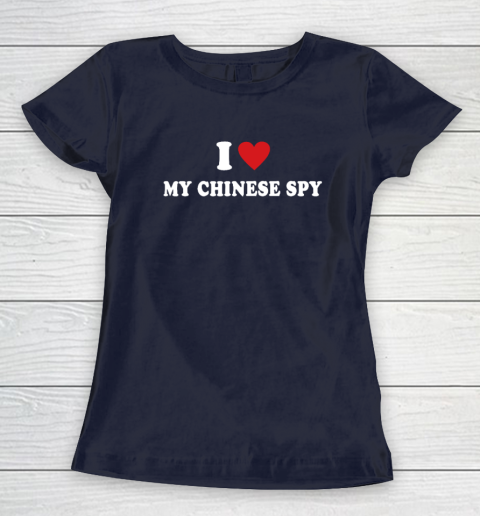 I Love My Chinese Spy I Heart My Chinese Spy Women's T-Shirt 2