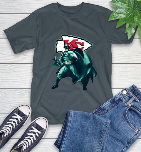 NFL Batman Football Sports Kansas City Chiefs T-Shirt 9