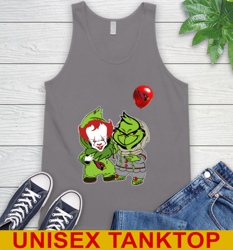 Arizona Cardinals Baby Pennywise Grinch Christmas NFL Football Tank Top 7