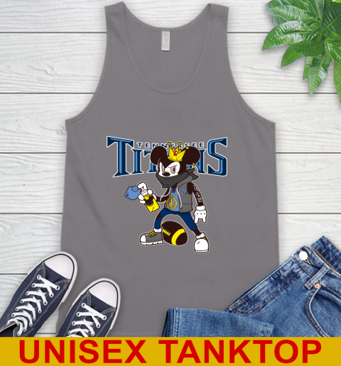 Tennessee Titans NFL Football Mickey Peace Sign Sports Tank Top 7