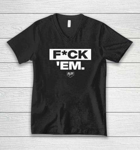 Jarren Duran Fuck Em V-Neck T-Shirt