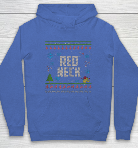 Redneck Christmas Ugly Shirt White Trailer Trash Hoodie