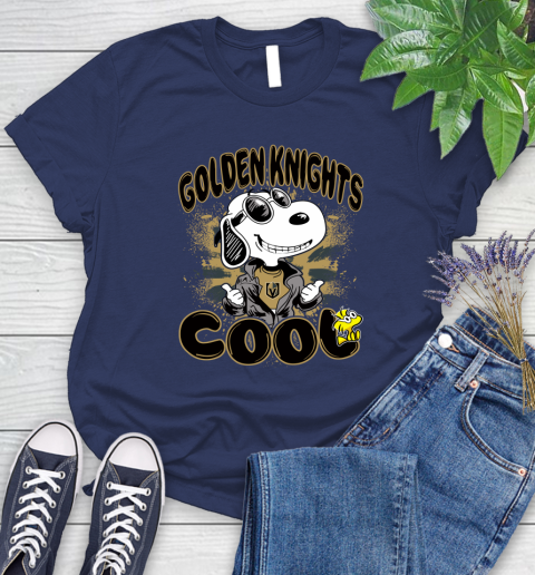 NHL Hockey Vegas Golden Knights Cool Snoopy Shirt Women's T-Shirt 12