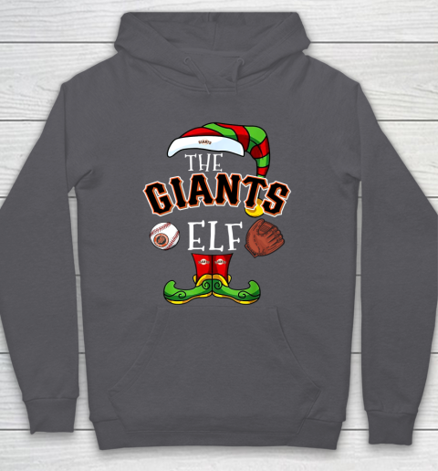 San Francisco Giants Christmas ELF Funny MLB Hoodie 4
