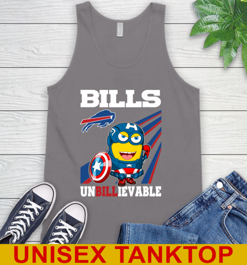 NFL Football Buffalo Bills Captain America Marvel Avengers Minion Shirt Tank Top 6