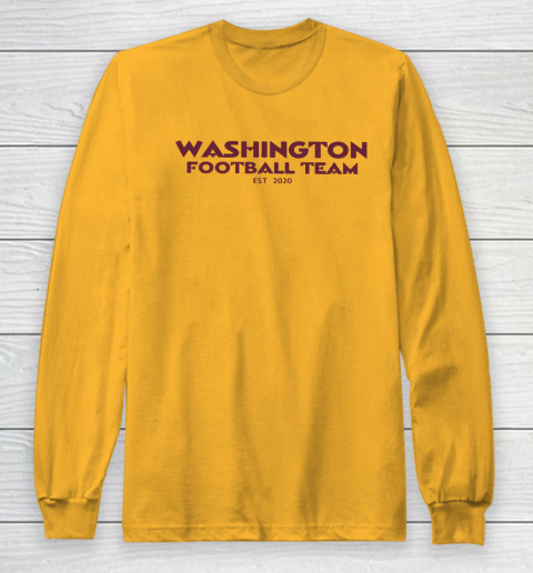 Washington Football Team Est 2020 Long Sleeve T-Shirt 2