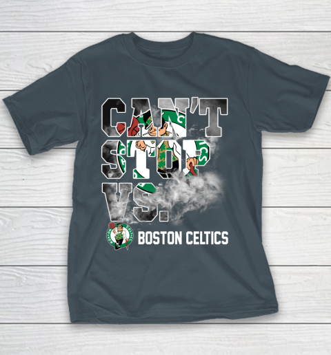 NBA Boston Celtics Basketball Can't Stop Vs Youth T-Shirt 5