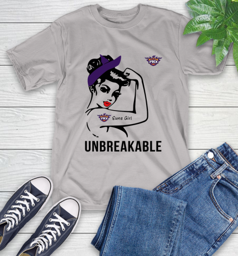 NBA Phoenix Suns Girl Unbreakable Basketball Sports T-Shirt 12