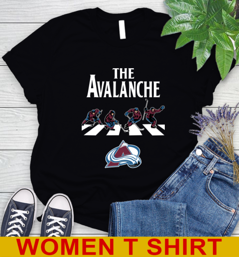 NHL Hockey Colorado Avalanche The Beatles Rock Band Shirt Women's T-Shirt