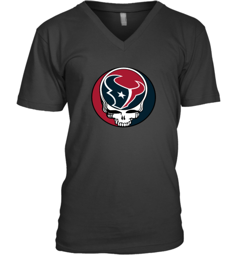 Houston Texans x Grateful Dead V-Neck T-Shirt