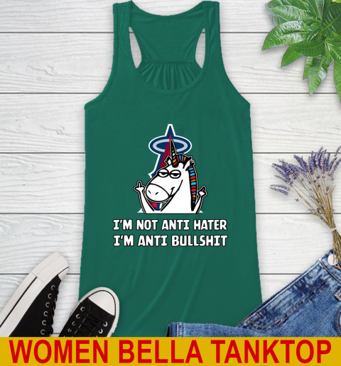 Los Angeles Angels MLB Baseball Unicorn I'm Not Anti Hater I'm Anti Bullshit (1) Racerback Tank 7