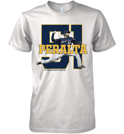 Fastball Freddy Peralta 2020 Milwaukee Premium Men's T-Shirt