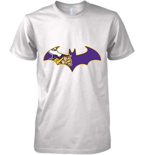 We Are The Minnesota Vikings Batman NFL Mashup Premium Men's T-Shirt