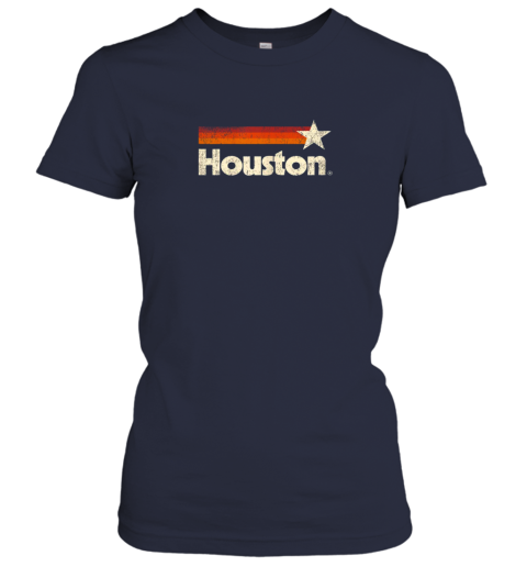 pods houston texas shirt houston strong shirt vintage stripes ladies t shirt 20 front navy
