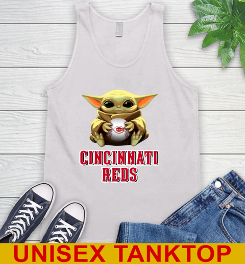MLB Baseball Cincinnati Reds Star Wars Baby Yoda Shirt 70