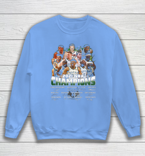 Milwaukee Bucks Championship shirt Milwaukee Basketball Bucks Finals 2021 Sweatshirt 8