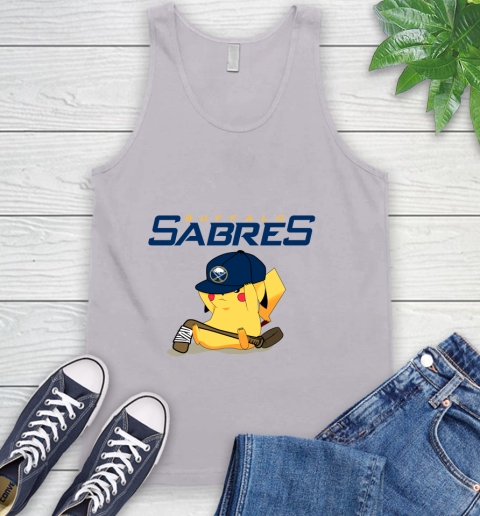 NHL Pikachu Hockey Sports Buffalo Sabres Tank Top 4