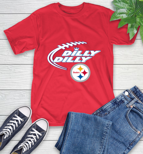 NFL Pittsburgh Steelers Dilly Dilly Football Sports T-Shirt 10