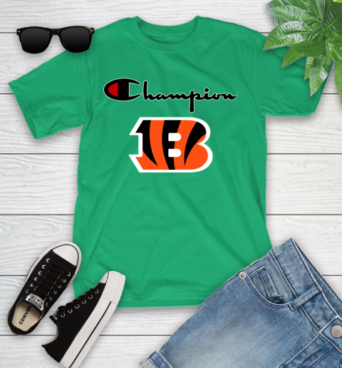 NFL Football Cincinnati Bengals Champion Shirt Youth T-Shirt 3