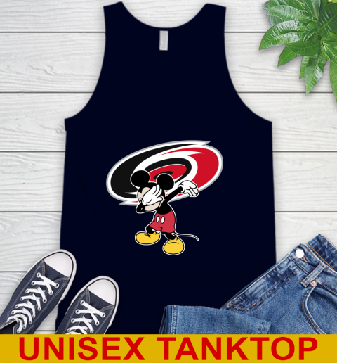 Carolina Hurricanes NHL Hockey Dabbing Mickey Disney Sports Tank Top 3