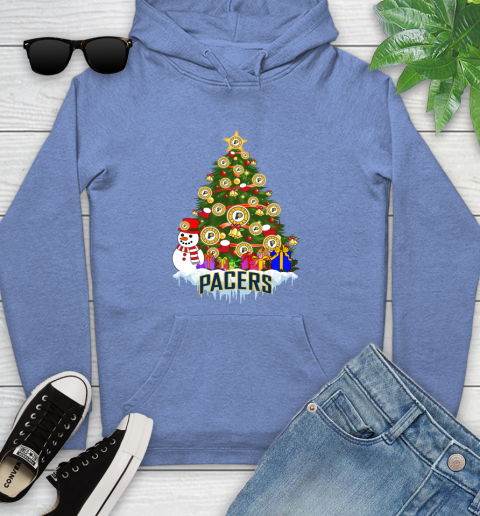 Indiana Pacers Merry Christmas NBA Basketball Sports Youth Hoodie 12