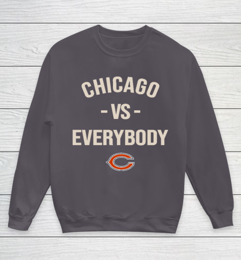 Chicago Bears Vs Everybody Youth Sweatshirt 5