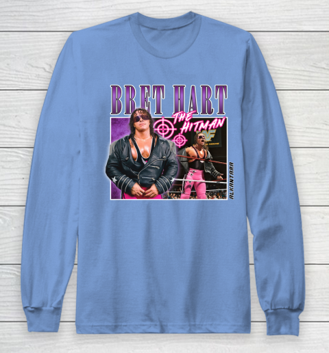 Bret Hart The Hitman Long Sleeve T-Shirt 8