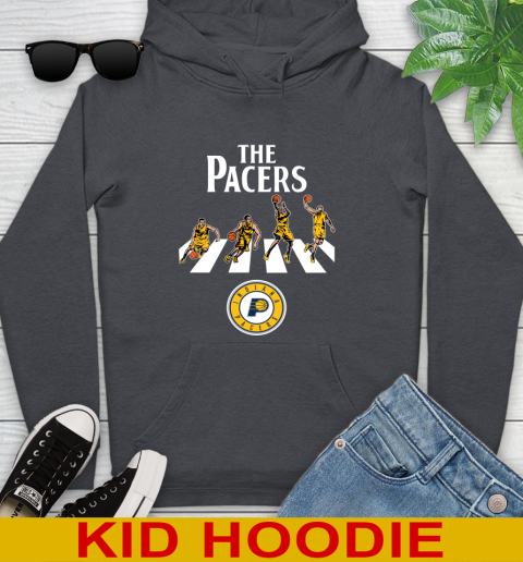 NBA Basketball Indiana Pacers The Beatles Rock Band Shirt Youth Hoodie 9