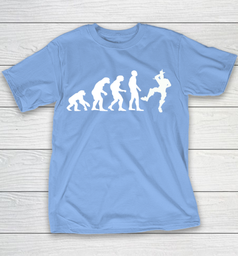 Fortnite Tshirt Human Evolution Take That L Emote Dance Youth T-Shirt 8