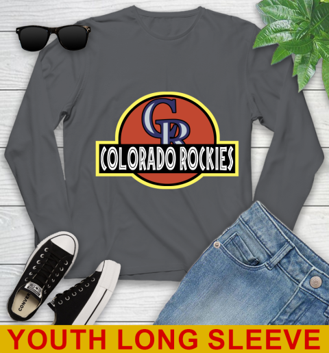 MLB Colorado Rockies Jurassic Park Dinosaur Movie Baseball Sports 130