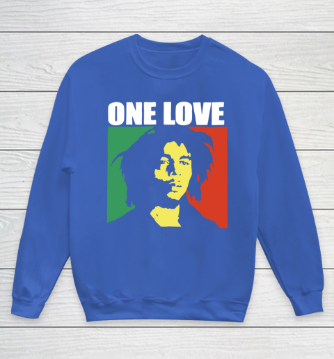 One Love Bob Marley Youth Sweatshirt 6
