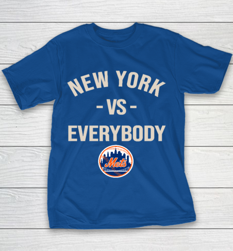 New York Mets Vs Everybody Youth T-Shirt 6