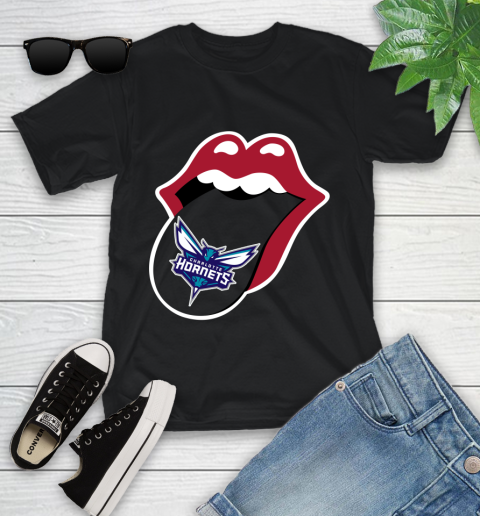 Charlotte Hornets NBA Basketball Lips I Root For My Team Adoring Fan 104