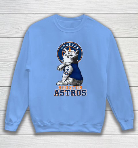 MLB Baseball My Cat Loves Houston Astros Sweatshirt 8