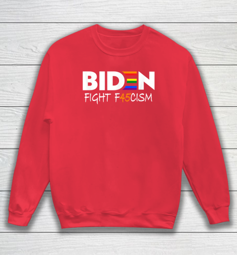 Biden Fight F45cism Shirt Biden Fight Fascism Anti Trump Sweatshirt 7 Biden Fight F45cism Shirt Biden Fight Fascism Anti Trump Sweatshirt - Image 7