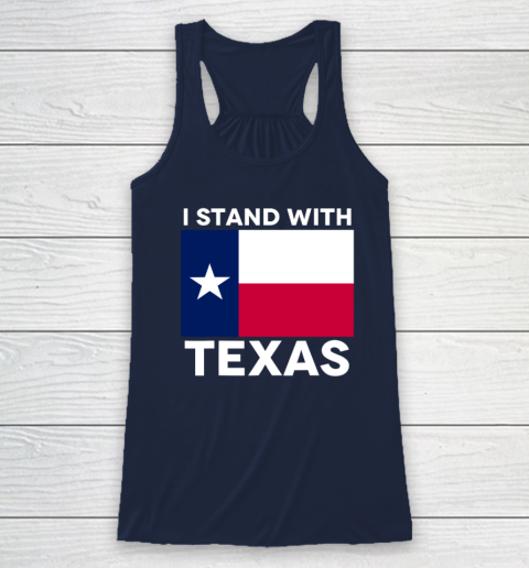 I Stand With Texas Racerback Tank 5