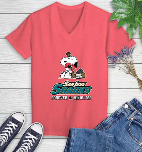 NHL The Peanuts Movie Snoopy Forever Win Or Lose Hockey San Jose Sharks 82