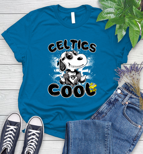 NBA Basketball Brooklyn Nets Cool Snoopy Shirt Women's T-Shirt 8