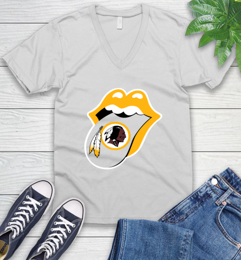Washington Redskins NFL Football Lips I Root For My Team Adoring Fan 49