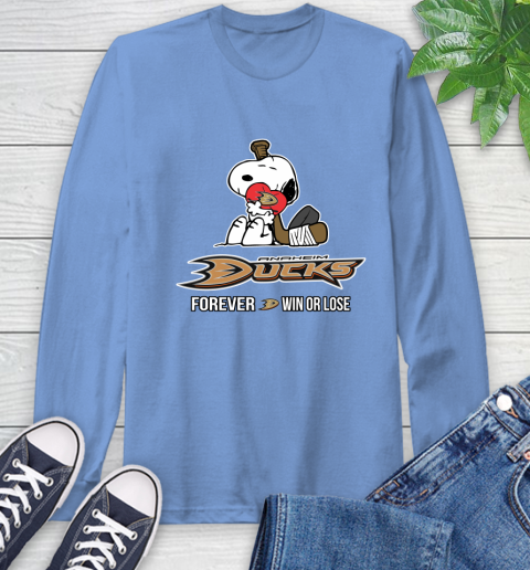 NHL The Peanuts Movie Snoopy Forever Win Or Lose Hockey Anaheim Ducks 68