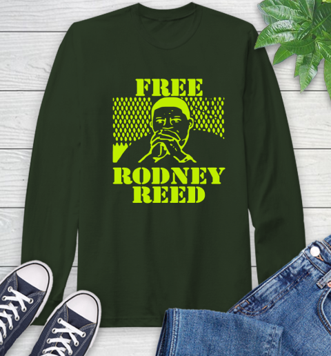 Freee rodney reed Long Sleeve T-Shirt 8 Freee rodney reed Long Sleeve T-Shirt - Image 8