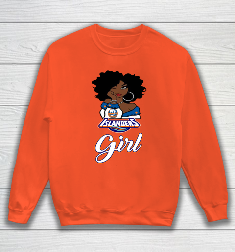 New York Islanders Girl NHL Sweatshirt 4