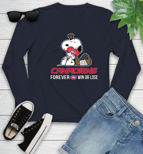 NHL The Peanuts Movie Snoopy Forever Win Or Lose Hockey Montreal Canadiens 127