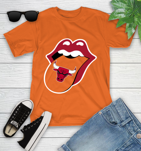 Chicago Bulls NBA Basketball Lips I Root For My Team Adoring Fan 109