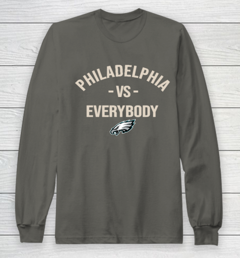 Philadelphia Eagles Vs Everybody Long Sleeve T-Shirt 5